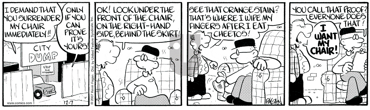 Drabble - Friday December 7, 2007 Comic Strip