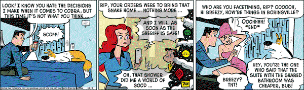 Rip Haywire on Friday December 9, 2016 Comic Strip
