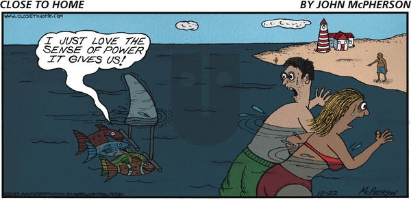 Close to Home on Sunday October 22, 2023 Comic Strip