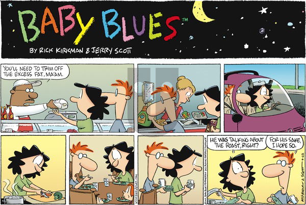 Baby Blues on Sunday September 22, 2013 Comic Strip