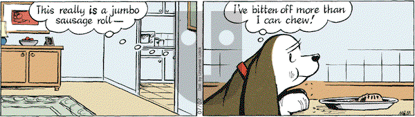 Fred Basset - Monday July 2, 2012 Comic Strip
