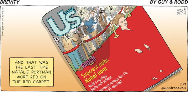 Brevity on Sunday July 29, 2007 Comic Strip