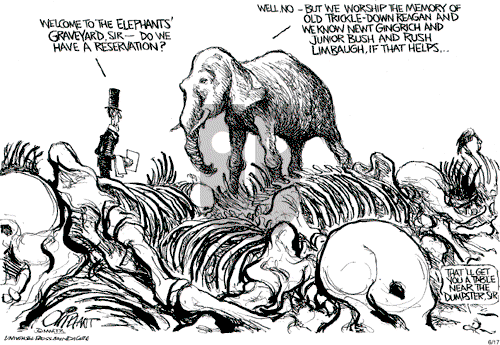Pat Oliphant on Wednesday June 17, 2009 Comic Strip