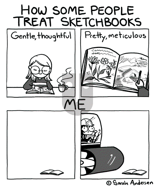 Sarah's Scribbles on Wednesday July 25, 2018 Comic Strip