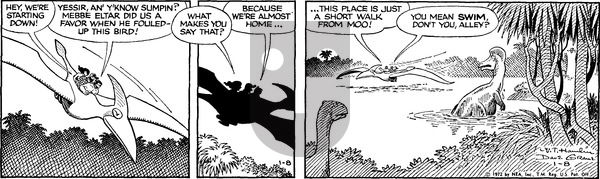 Alley Oop on Monday September 12, 1988 Comic Strip