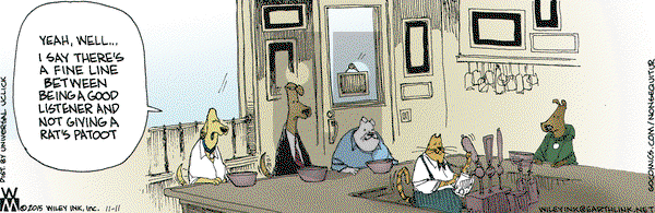 Non Sequitur on Wednesday November 11, 2015 Comic Strip