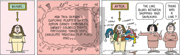 Cathy Classics - Monday March 26, 2007 Comic Strip