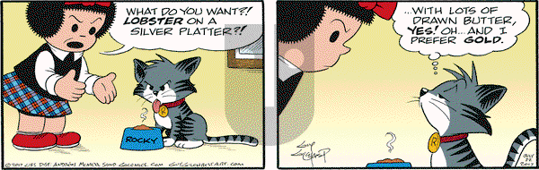 Nancy on Saturday July 22, 2017 Comic Strip