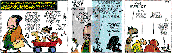 Over the Hedge on Wednesday September 18, 2013 Comic Strip