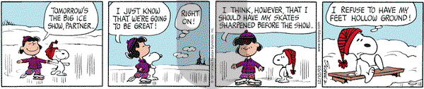 Peanuts - Wednesday December 10, 2003 Comic Strip