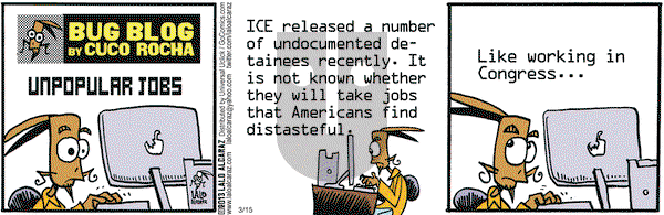 La Cucaracha on Friday March 15, 2013 Comic Strip