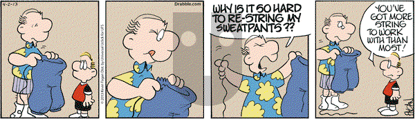 Drabble on Tuesday April 2, 2013 Comic Strip