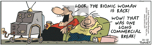 Frank and Ernest on Friday October 12, 2007 Comic Strip