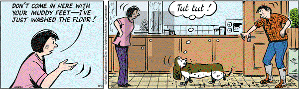 Fred Basset on Thursday August 9, 2018 Comic Strip