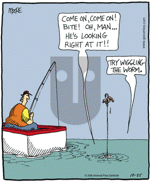 In the Bleachers on Wednesday October 25, 2006 Comic Strip