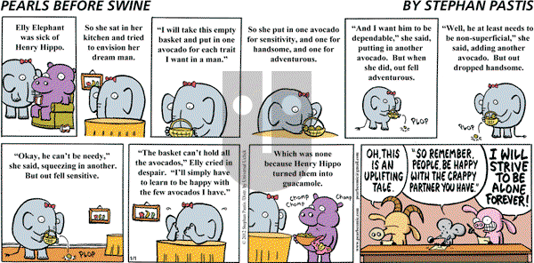 Pearls Before Swine - Sunday January 1, 2012 Comic Strip