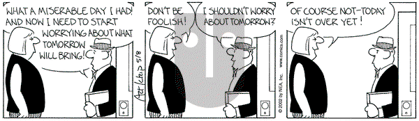 The Born Loser on Wednesday May 8, 2002 Comic Strip