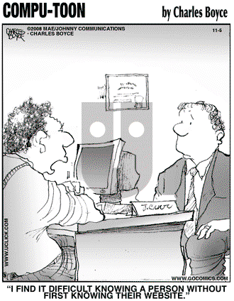 Compu-toon on Wednesday November 5, 2008 Comic Strip