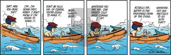 Doonesbury on Saturday June 6, 2015 Comic Strip