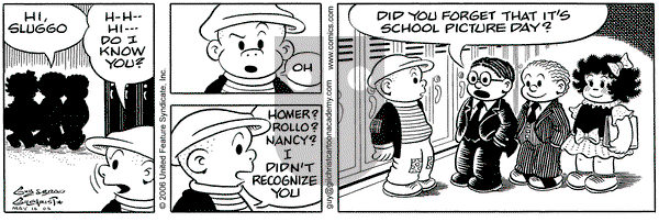 Nancy on Tuesday May 16, 2006 Comic Strip