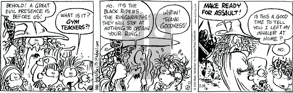 Heart of the City on Thursday February 28, 2002 Comic Strip