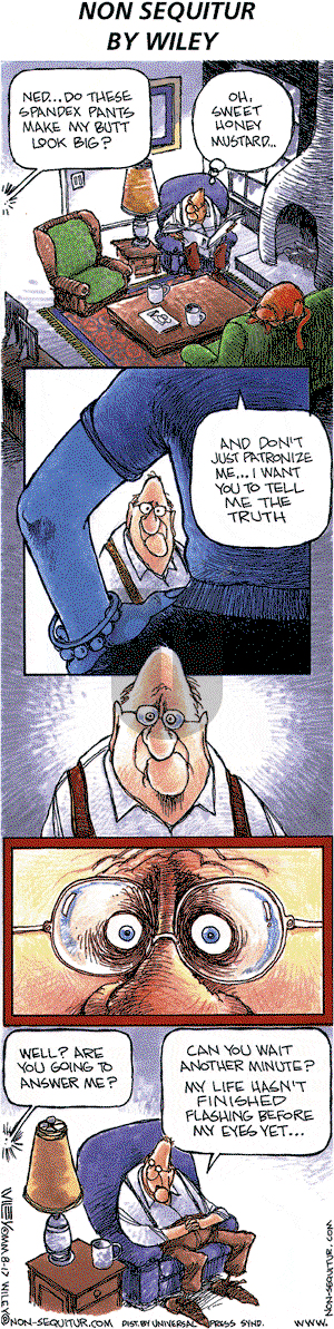 Non Sequitur on Sunday August 17, 2003 Comic Strip