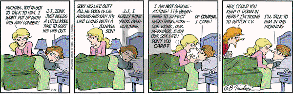 Doonesbury on Wednesday July 29, 2015 Comic Strip