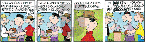 Drabble on Monday August 19, 2013 Comic Strip