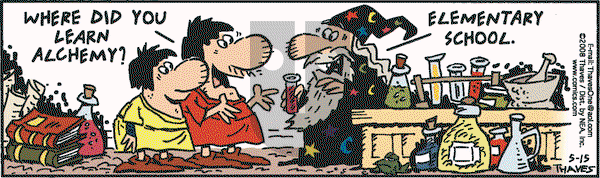 Frank and Ernest on Thursday May 15, 2008 Comic Strip
