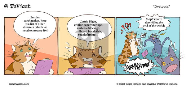 @Tavicat on Wednesday August 21, 2024 Comic Strip