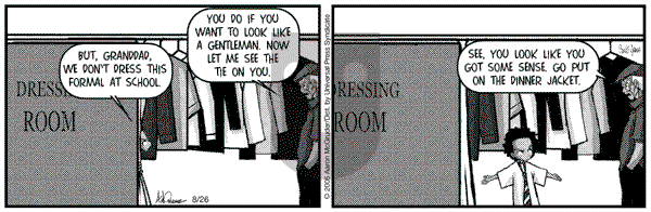 The Boondocks on Friday March 29, 2013 Comic Strip