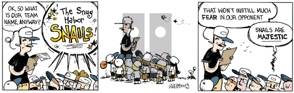 Wallace the Brave on Monday April 11, 2016 Comic Strip