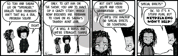 The Boondocks on Tuesday September 2, 2008 Comic Strip