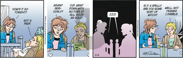Doonesbury on Wednesday December 18, 2013 Comic Strip