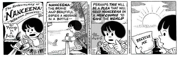 Nancy on Wednesday May 12, 1999 Comic Strip