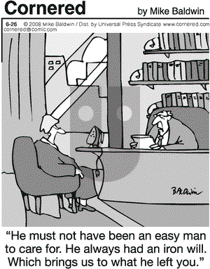 Cornered on Thursday June 26, 2008 Comic Strip