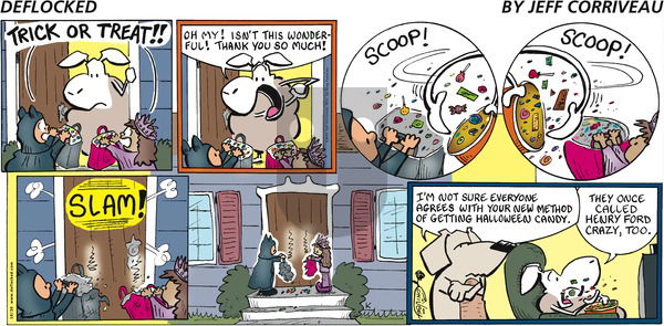 DeFlocked on Sunday October 30, 2016 Comic Strip
