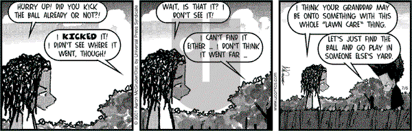 The Boondocks on Thursday February 6, 2014 Comic Strip