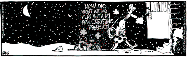 The Buckets on Monday December 26, 2005 Comic Strip