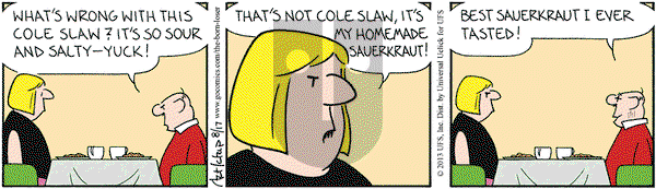 The Born Loser on Saturday August 17, 2013 Comic Strip
