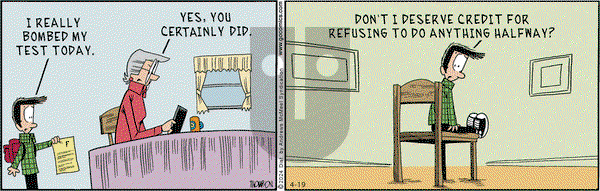 Grand Avenue on Friday April 19, 2024 Comic Strip