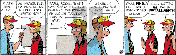 Lucky Cow on Saturday April 26, 2025 Comic Strip