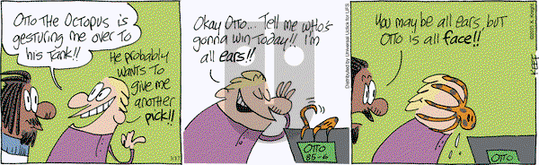 The Knight Life on Tuesday March 17, 2015 Comic Strip