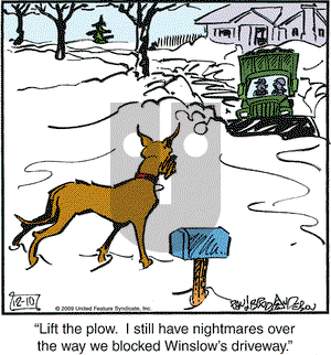 Marmaduke on Thursday December 10, 2009 Comic Strip