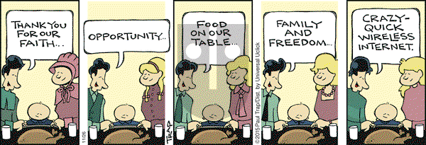 Thatababy on Thursday November 26, 2015 Comic Strip