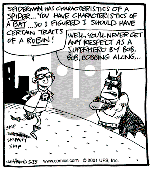 Reality Check on Friday May 25, 2001 Comic Strip