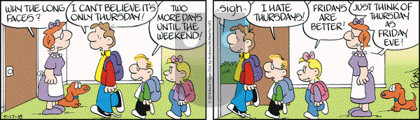 Drabble on Thursday May 17, 2018 Comic Strip