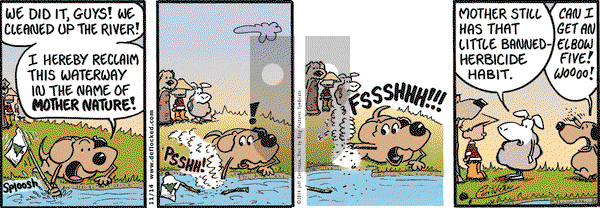 DeFlocked on Friday November 14, 2014 Comic Strip