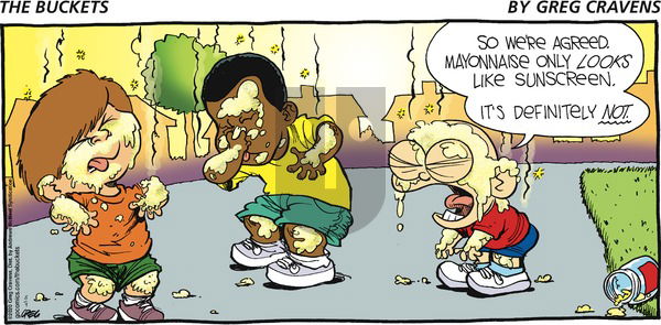 The Buckets on Sunday August 9, 2020 Comic Strip