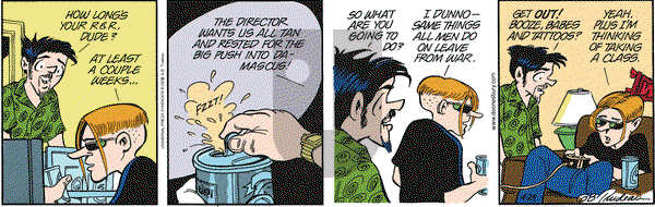 Doonesbury on Tuesday April 29, 2003 Comic Strip